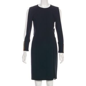Gucci Embellished Wool Blend Dress W/Tags